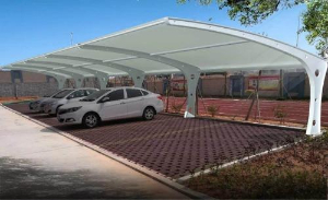 膜結構（gòu）車棚