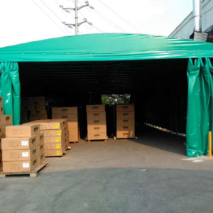 蘇州活動推拉雨棚推拉（lā）雨蓬廠家品（pǐn）質優良